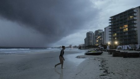 Hurricane Season in Cancun, Mexico